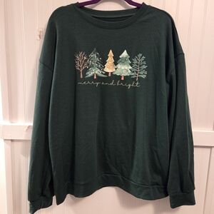 Green Holiday Sweater
